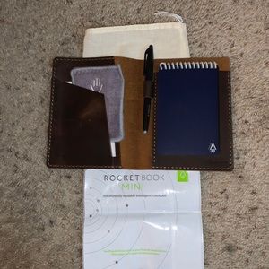 never used Rocketbook Mini- smart notebook &case. good gift for med/ art student